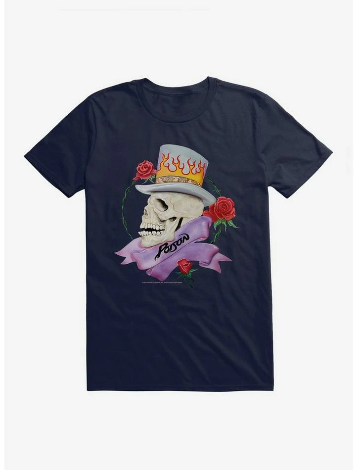 Best Pirce 🎁 Poison Skull Logo T-Shirt 😀 - Image 4