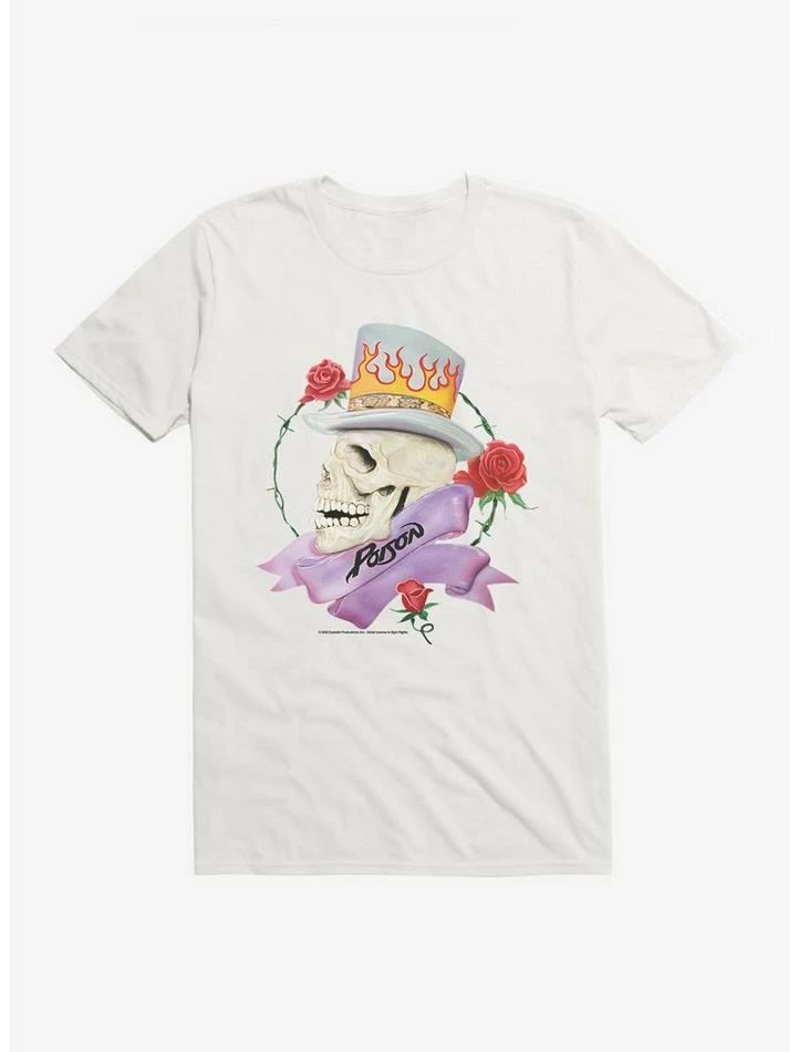 Best Pirce 🎁 Poison Skull Logo T-Shirt 😀 - Image 6
