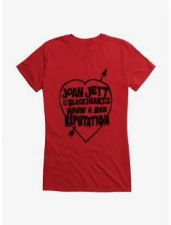Promo 🛒 Joan Jett And The Blackhearts Reputation 👧 Girls T-Shirt 💯