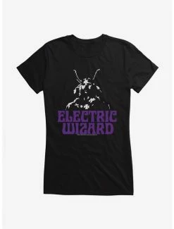 Best Sale ❤️ Electric Wizard Logo 👧 Girls T-Shirt 😍