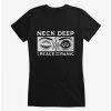 Hot Sale 🎉 Neck Deep The Peace And The Panic Eyes 👧 Girls T-Shirt 💯