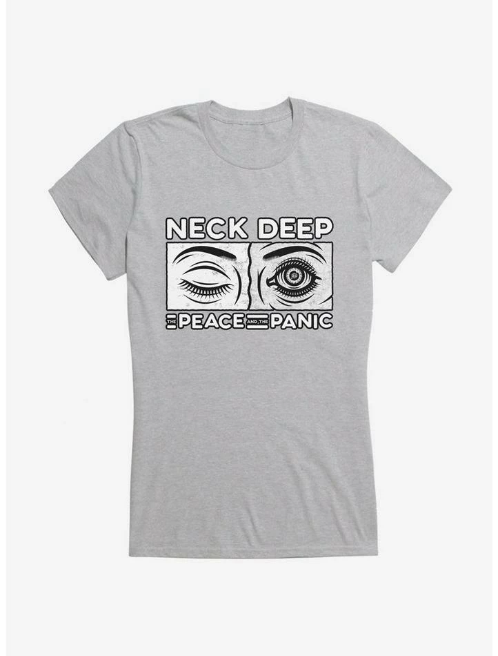 Hot Sale π Neck Deep The Peace And The Panic Eyes π§ Girls T-Shirt π― - Image 5