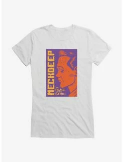 Hot Sale 🥰 Neck Deep The Peace And The Panic Man 👧 Girls T-Shirt 🥰