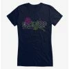 Discount ✨ Neck Deep Neon Rose 👧 Girls T-Shirt 🔔