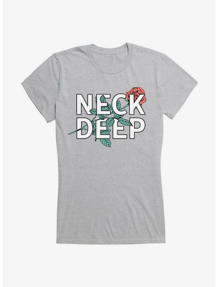 Budget π€© Neck Deep Rose π§ Girls T-Shirt β€οΈ - Image 4
