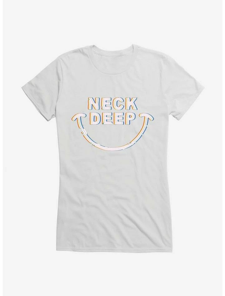 Discount π Neck Deep Smile π§ Girls T-Shirt π - Image 4