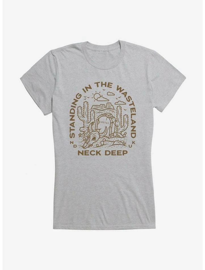 Budget β€οΈ Neck Deep Standing In The Wasteland π§ Girls T-Shirt π - Image 6