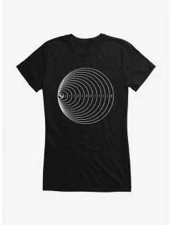 Buy 🥰 At The Drive In Concentric Circles 👧 Girls T-Shirt 👏