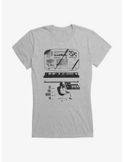 Best Sale ⌛ At The Drive In Monitor 👧 Girls T-Shirt 👏