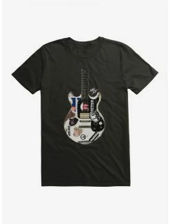 Best Sale 🧨 Joan Jett Color Guitar Logo T-Shirt 🧨