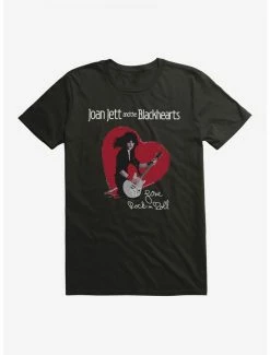 New 😍 Joan Jett I Love Rock 'N' Roll Autograph T-Shirt 😍