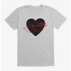 Best Sale 😉 Joan Jett Red Script Autograph In Heart T-Shirt 🛒
