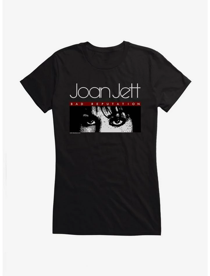Promo β Joan Jett Bad Reputation Eyes Logo π§ Girls T-Shirt β - Image 2
