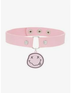 Outlet 🔔 Nirvana Pastel Pink Choker 🌟