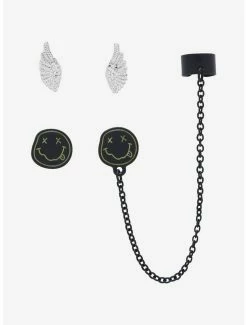 Brand new 🤩 Nirvana Wings & Smiles Earring Set 🎉