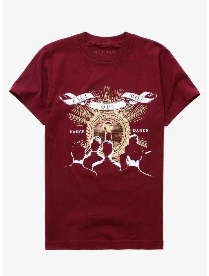 Best Sale π Fall Out Boy Dance Dance Boyfriend Fit π§ Girls T-Shirt βοΈ