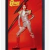 Cheap 🥰 David Bowie Lightning Bolt Framed Wood Wall Art 🔔