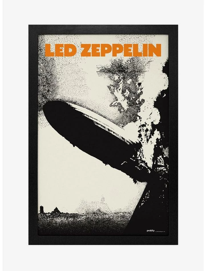 Buy β¨ Led Zeppelin Led Zeppelin I Framed Wood Wall Art π§¨