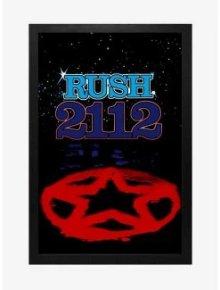 Best reviews of 👍 Rush 2112 Framed Wood Wall Art 🥰