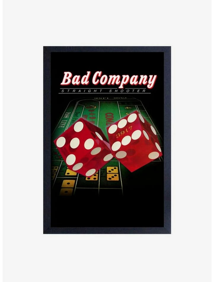 Promo β¨ Bad Company Dice Framed Wood Wall Art π€©