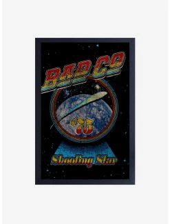 Best Sale 🛒 Bad Company Shooting Star Framed Wood Wall Art 🤩