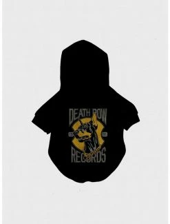 Cheap 👍 Death Row x Fresh Pawz Golden Doberman 🐶 Dog Hoodie 😍