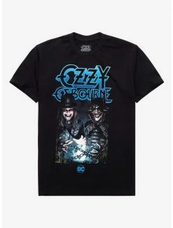Cheapest 👏 DC Comics Dark Nights: Death Metal Ozzy Osbourne & BatJoker T-Shirt 🎁