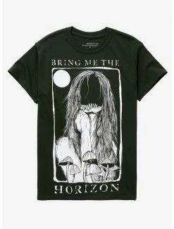 Deals 🛒 Bring Me The Horizon Faceless 👧 Girls T-Shirt ⌛