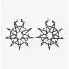 Best Sale 👍 Slipknot Logo Hoop Earrings 👏