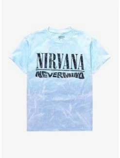 Budget 😉 Nirvana Nevermind 30th Anniversary Tracklist Tie-Dye 👧 Girls T-Shirt 🔥