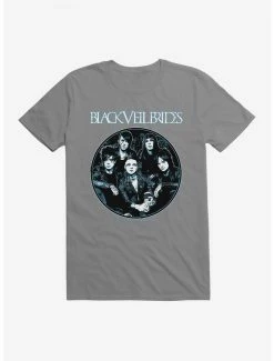 Coupon 🥰 Black Veil Brides Circle Band Photo T-Shirt 👍