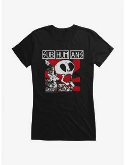 Best reviews of 🤩 Subhumans Skull Band Logo 👧 Girls T-Shirt ❤️