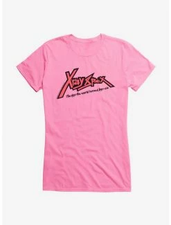 Best Sale 😀 X-Ray Spex Day-Glo 👧 Girls T-Shirt 😍