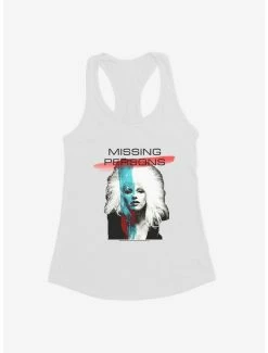 Best Pirce 🎉 Missing Persons Bozzio Portrait 👧 Girls Tank ❤️