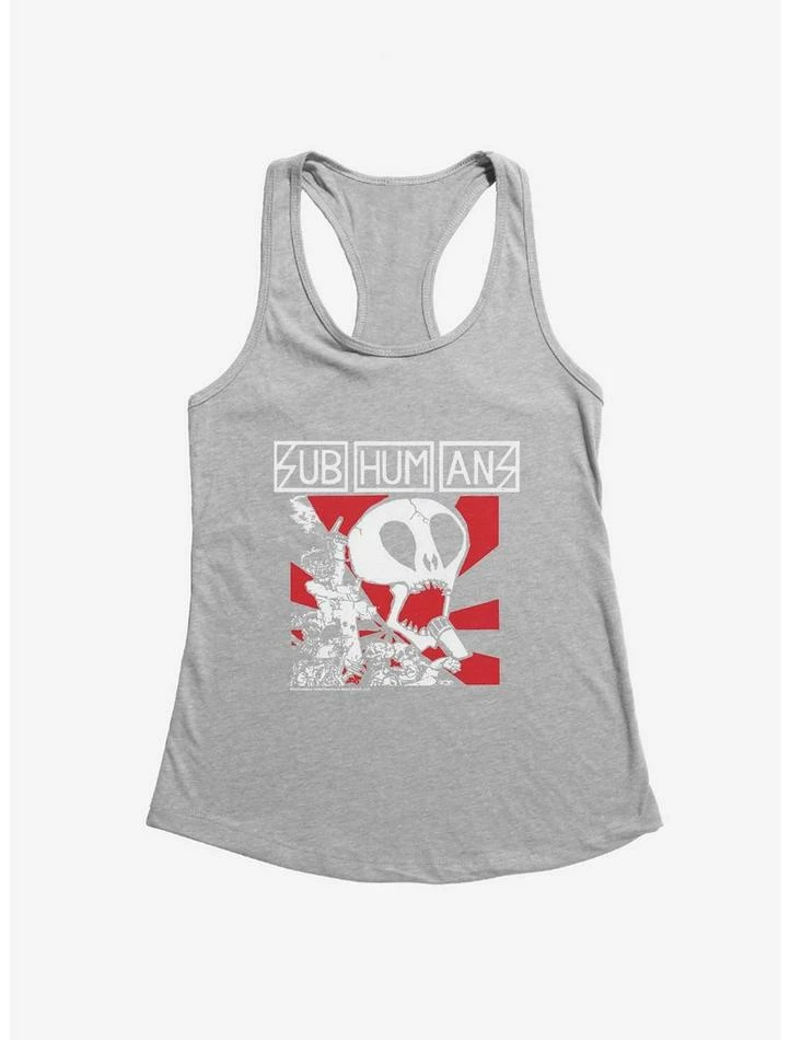 Best Sale β¨ Subhumans Skull Band Logo π§ Girls Tank π₯ - Image 3