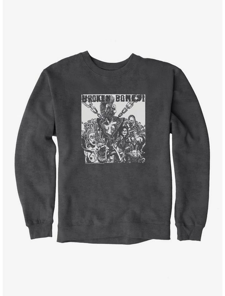 New π Broken Bones Dem Bones Album Cover Sweatshirt π - Image 3