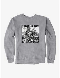 New π Broken Bones Dem Bones Album Cover Sweatshirt π