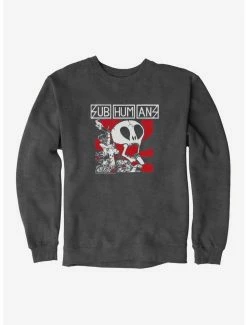 Discount π Subhumans Skull Band Logo Sweatshirt π€©
