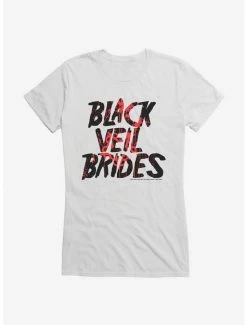 New 😍 Black Veil Brides Band Logo 👧 Girls T-Shirt 🎉