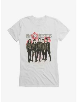 Best Pirce โ Black Veil Brides Band Photo ๐ง Girls T-Shirt ๐งจ