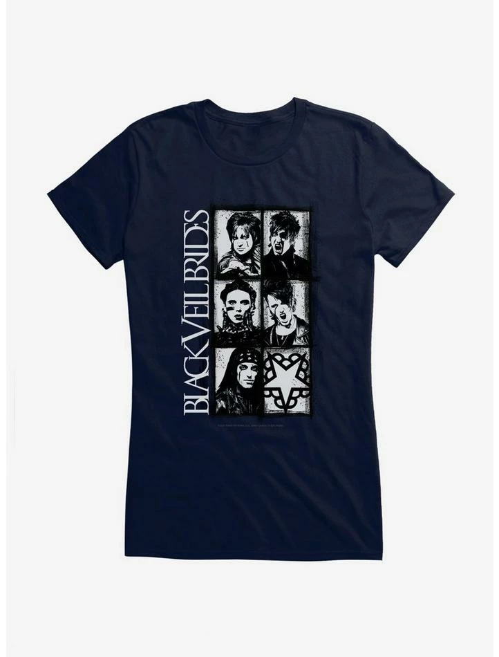 Flash Sale π Black Veil Brides Band Portrait π§ Girls T-Shirt π - Image 5