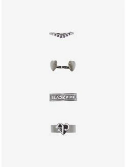 Best Sale 👏 BLACKPINK Logo Ring Set 😉