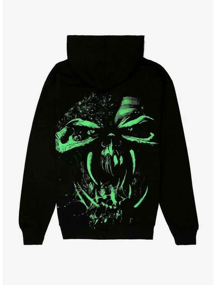 Hot Sale π Iron Maiden Green Eddie Skull π§ Girls Hoodie π - Image 2