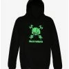 Hot Sale 👏 Iron Maiden Green Eddie Skull 👧 Girls Hoodie 🌟