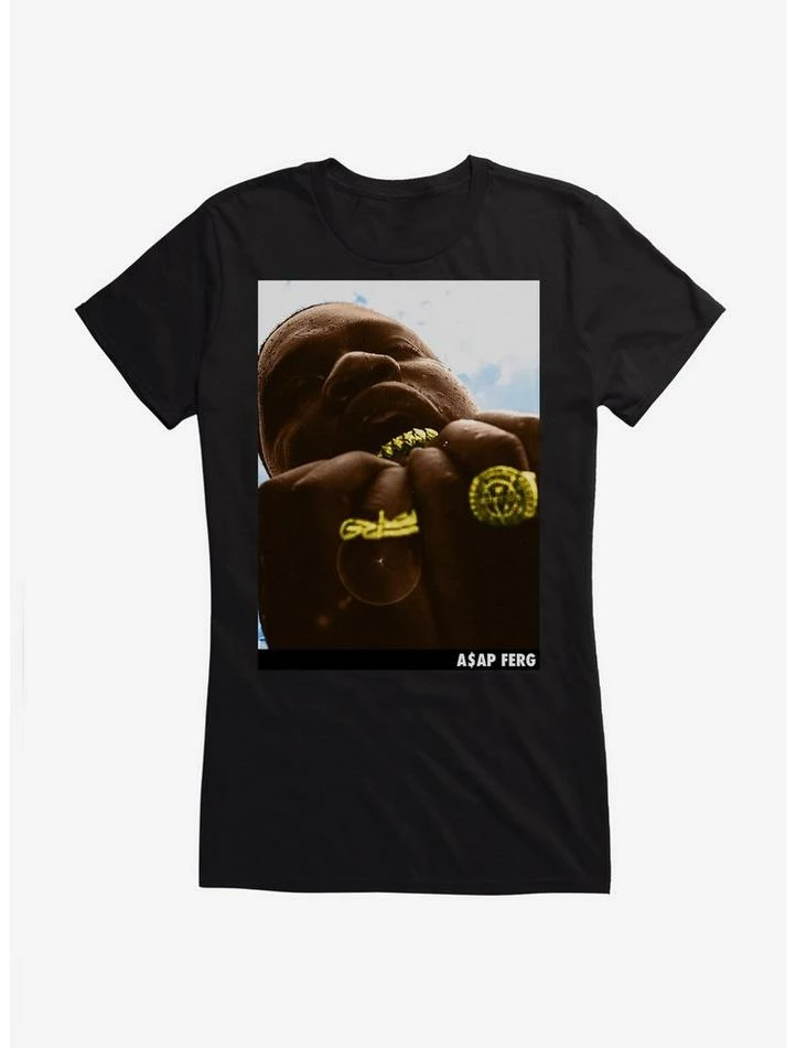 Budget π A$AP Ferg Grillz π§ Girls T-Shirt π₯ - Image 2