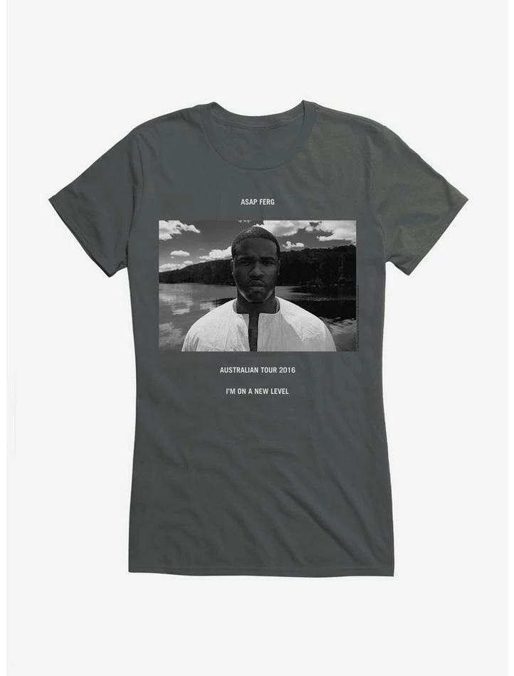 Cheap π A$AP Ferg New Level Australian Tour 2016 π§ Girls T-Shirt π - Image 2