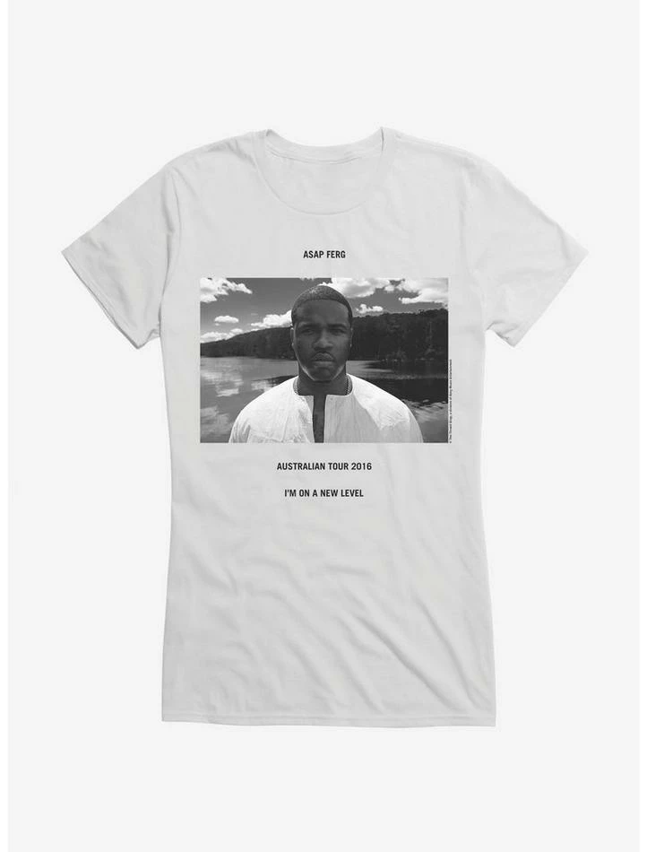 Cheap π A$AP Ferg New Level Australian Tour 2016 π§ Girls T-Shirt π - Image 6