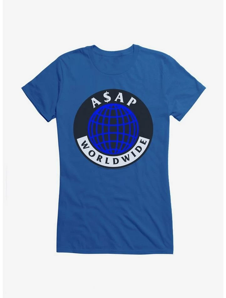 Coupon β¨ A$AP Ferg Worldwide Logo π§ Girls T-Shirt β - Image 5