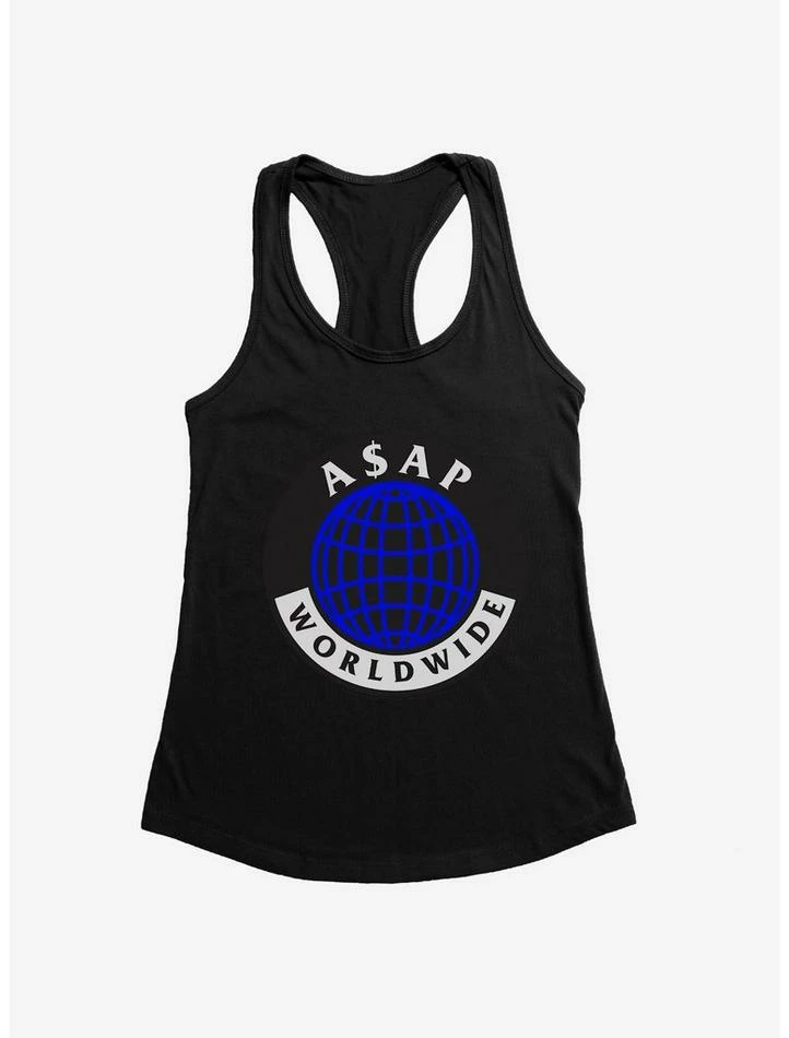 Top 10 π A$AP Ferg Worldwide Logo π§ Girls Tank 𧨠- Image 8