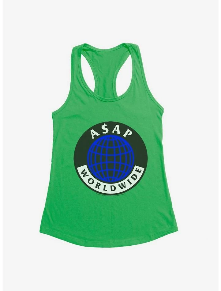 Top 10 π A$AP Ferg Worldwide Logo π§ Girls Tank π§¨
